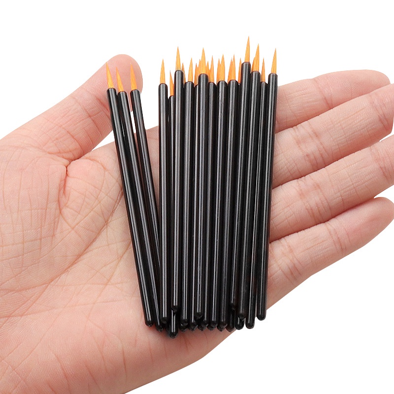 [Hàng mới về] Cọ Kẻ Mắt Đầu Lông Mịn Dùng 1 Lần Tiện Dụng Dễ Mang Theo