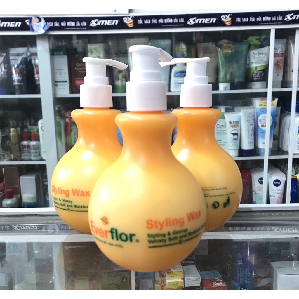 Wax Giữ Nếp Tóc Uốn Everflor 300ml