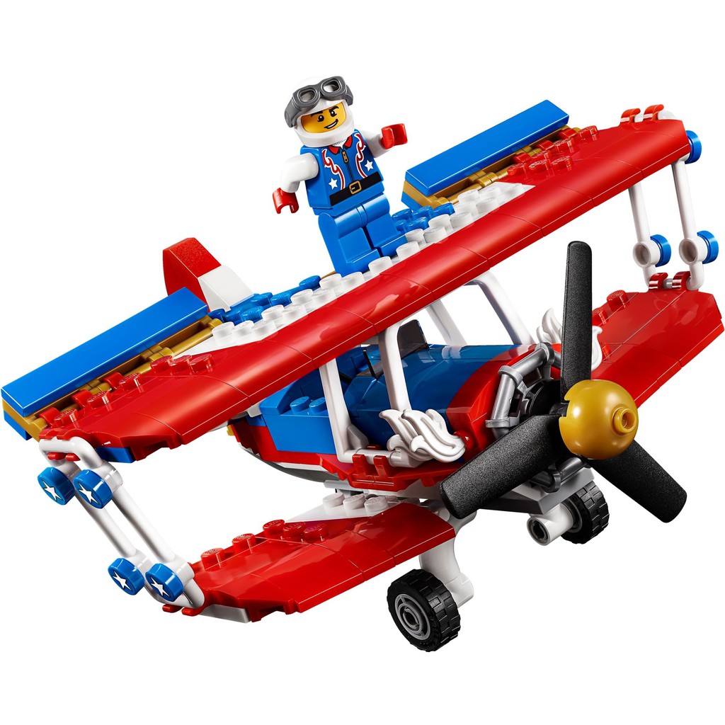 LEGO Máy Bay Biểu Diễn Mạo Hiểm - LEGO Creator 31076