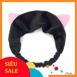 Băng đô rửa mặt tai mèo