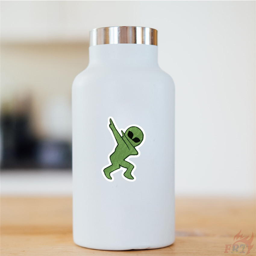 Bộ 50 Miếng Dán Trang Trí Hình Nasa: Alien Ufo - Series 05 E.T Chống Thấm Nước Diy