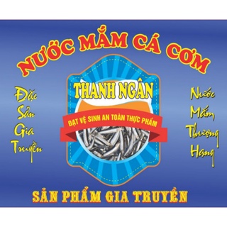 Nước Mắm Cốt Cá Cơm THANH NGÂN- THANH HÓA .