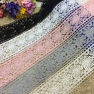 Cuộn Dây Ren Cotton Nhiều Màu Sắc Dùng Làm Đồ Thủ Công