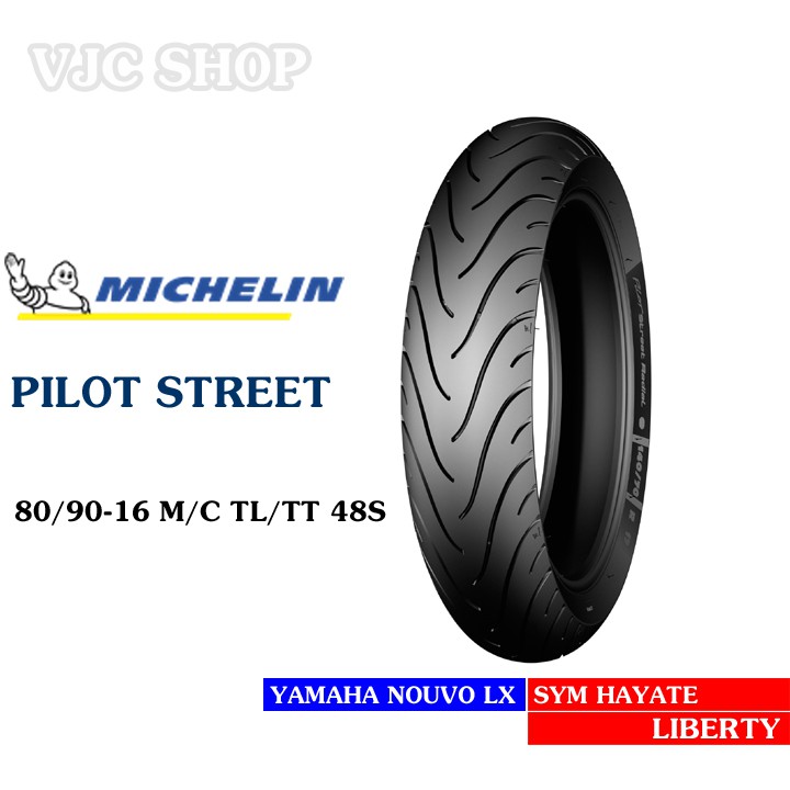 Lốp xe máy Michelin Pilot Street, cỡ lắp cho vành 14 Inch
