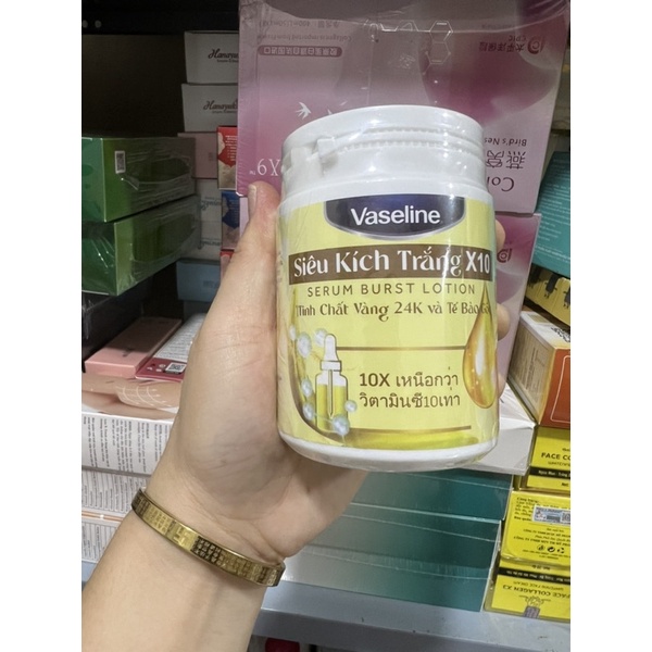 SIÊU KÍCH TRẮNG VASELINE X10  Hàng Xịn
