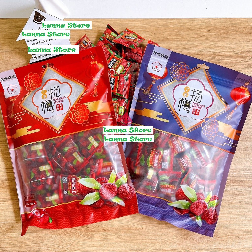 [SIÊU NGON] Ô mai việt quất / cherry / Mận / Thanh Mai tươi gói 408g