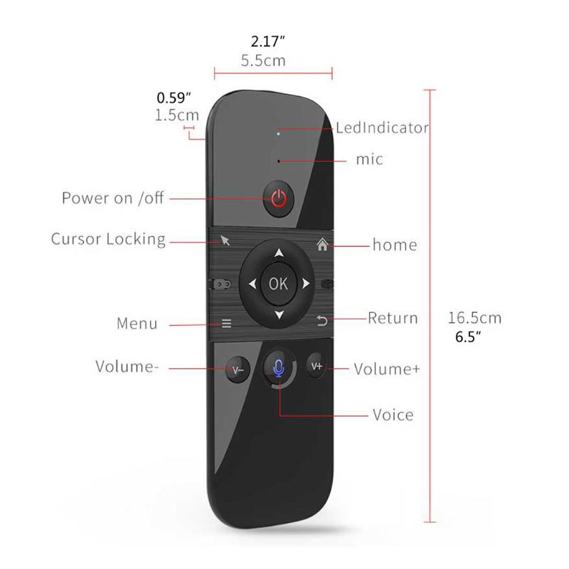 Bàn Phím Điều Khiển Bằng Giọng Nói M8 2.4g Cho Android Tv Box