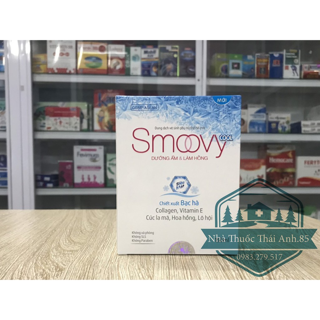 Dung Dịch Vệ Sinh Phụ Nữ Smoovy Cool