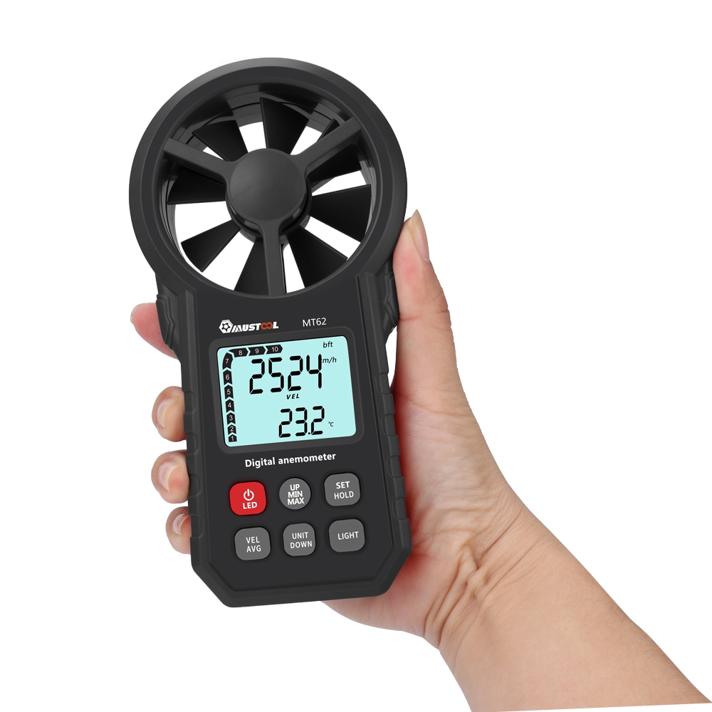 Máy đo tốc độ gió kỹ thuật số MUSTOOL MT62