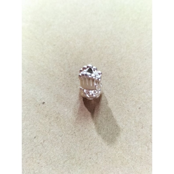 Charm bông sen bàn tay phật bạc s925 vĩnh viễn bảo hành bạc