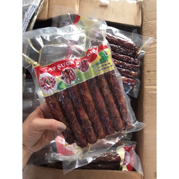 Lạp sườn, lạp xưởng hun khói 500g❤️ SHIP HOẢ TỐC HÀ NỘI ❤️lạp sườn gác bếp là đặc sản của vùng Tây Bắc | BigBuy360 - bigbuy360.vn