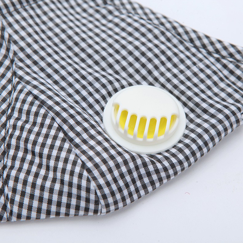 Khẩu trang vải, có van, chống bụi mịn, tránh nắng, hàng xuất Nhật cao cấp