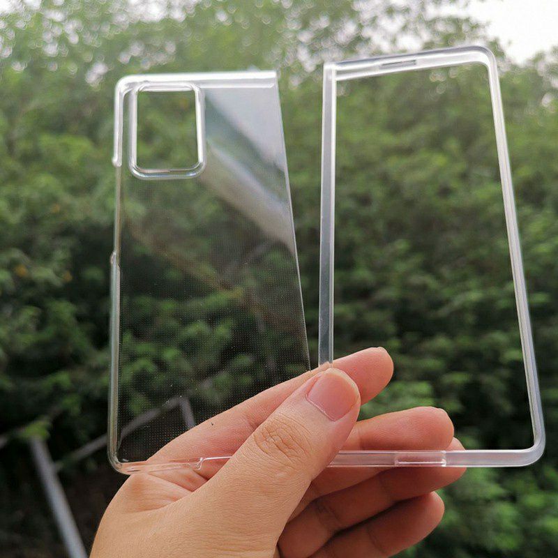 Ốp lưng nhựa cứng mỏng cho Samsung Galaxy Z FOLD 2 khoe màu máy