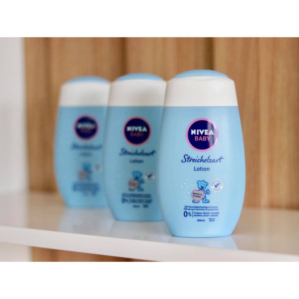(CHÍNH HÃNG ) ( HÀNG XÁCH TAY ĐỨC )Dưỡng thể Nivea dành cho bé yêu