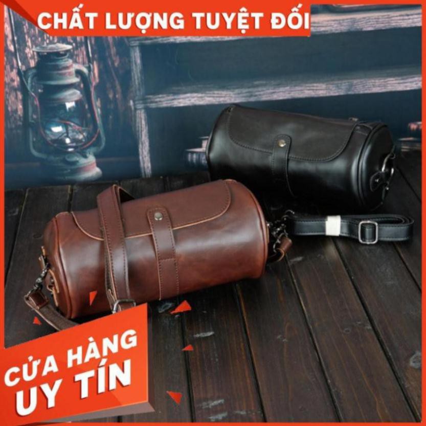 [SALE SẬP SÀN] Túi Đeo Chéo Nam Thời Trang Hàn Quốc  2019 - 2020 - Trống Da Mini Dành Cho Nam BBT29 FREESHIP TOÀN QUỐC