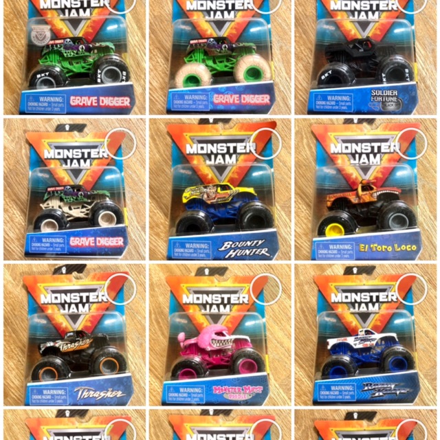 XE MONSTER JAM FULL BOX (mẫu năm 2020)