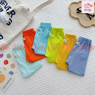 Quần Dài Thun Lạnh Cho Bé Trai Bé Gái Peekaboo  Quần Dài Mặc Tả Thun Lạnh Mùa Hè Cho Bé Trai Gái QUẦN DÀI BỈM