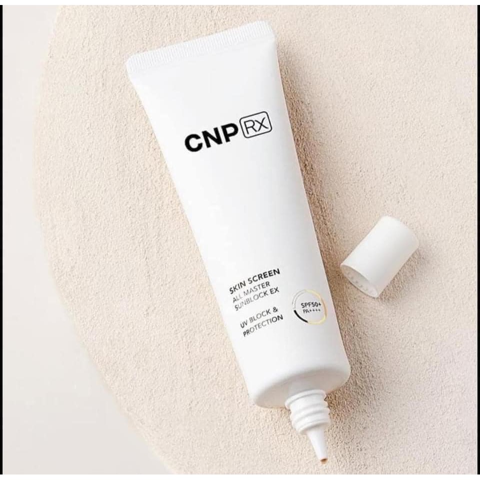 Gói Siêu Chống Nắng Vật Lý CNP Rx Skin Screen 1ml Spf50+/PA++++ Chống Nắng Dưỡng Trắng Nâng Tone Nhẹ