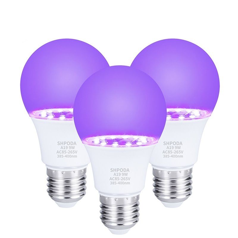 Bóng Đèn Led UV Huỳnh Quang Làm Sạch Bầu Không Khí (385-400mm) Nhựa Trong Suốt Sử Dụng Cho Khách Sạn, Tiệc, Nhà Ma,..