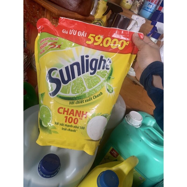 NƯớc Rửa Chén Bát Sunlight 2,6kg