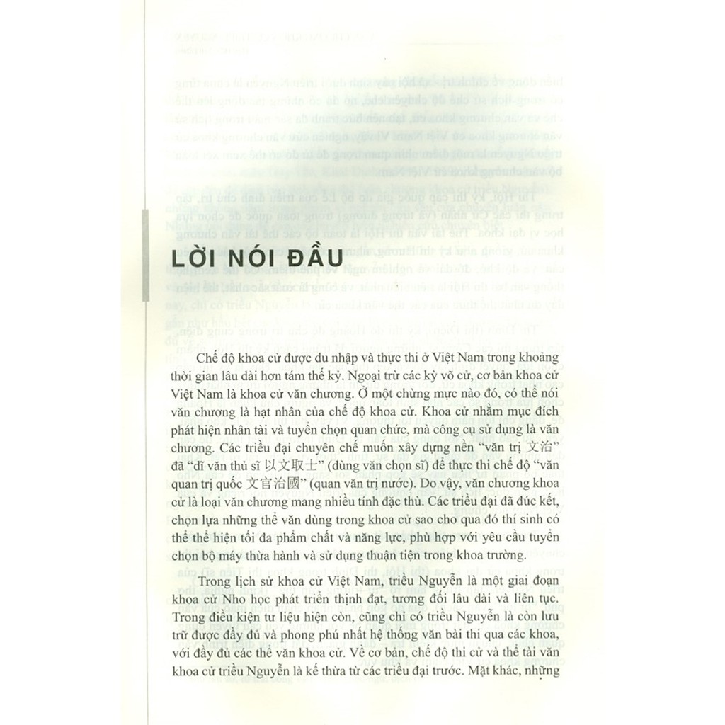 Sách - Văn Chương Khoa Cử Triều Nguyễn (Thi Hội, Thi Đình) (Bìa Cứng)