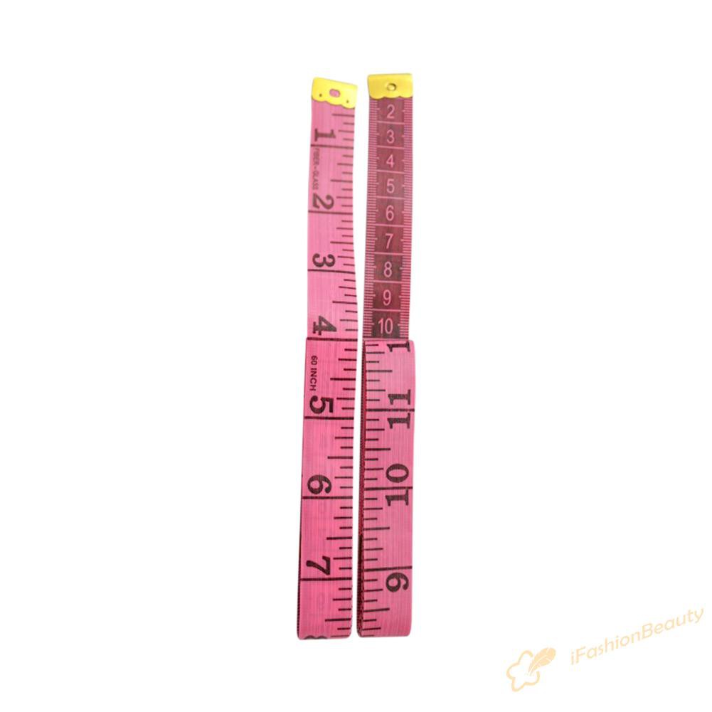 【New】1.5m Body Measuring Ruler Sewing Tailor Tape Measure Mini Soft Flat Ruler