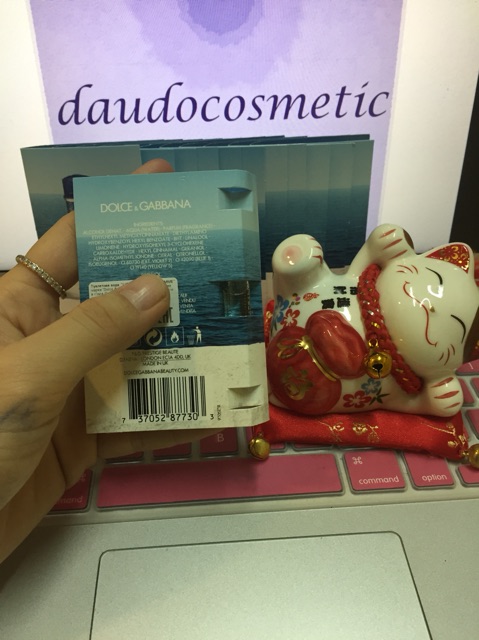 [vial] Nước hoa D&G Light Blue Dolce & Gabbana Light Blue EDT 1.5ml | Thế Giới Skin Care