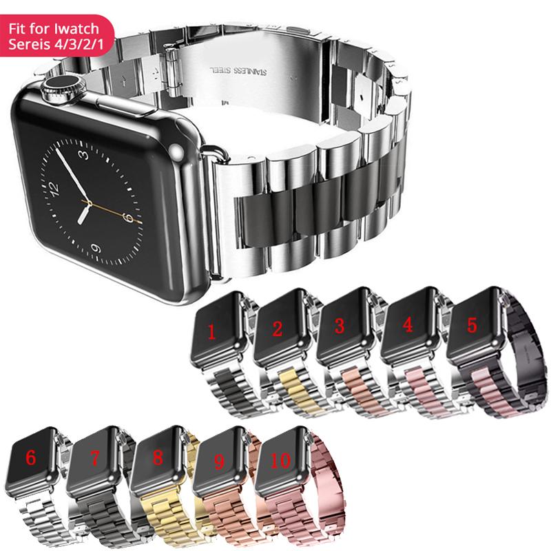 Dây đeo thép cho apple watch 38mm 42mm 40mm 44mm