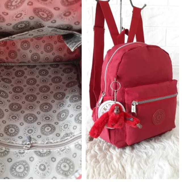 KIPLING Ba Lô Thời Trang Suq Kp72 Kiểu Dáng Nhỏ Gọn Xinh Xắn