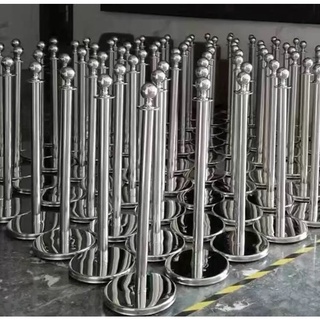 Cột Chắn Inox Đầu Tròn
