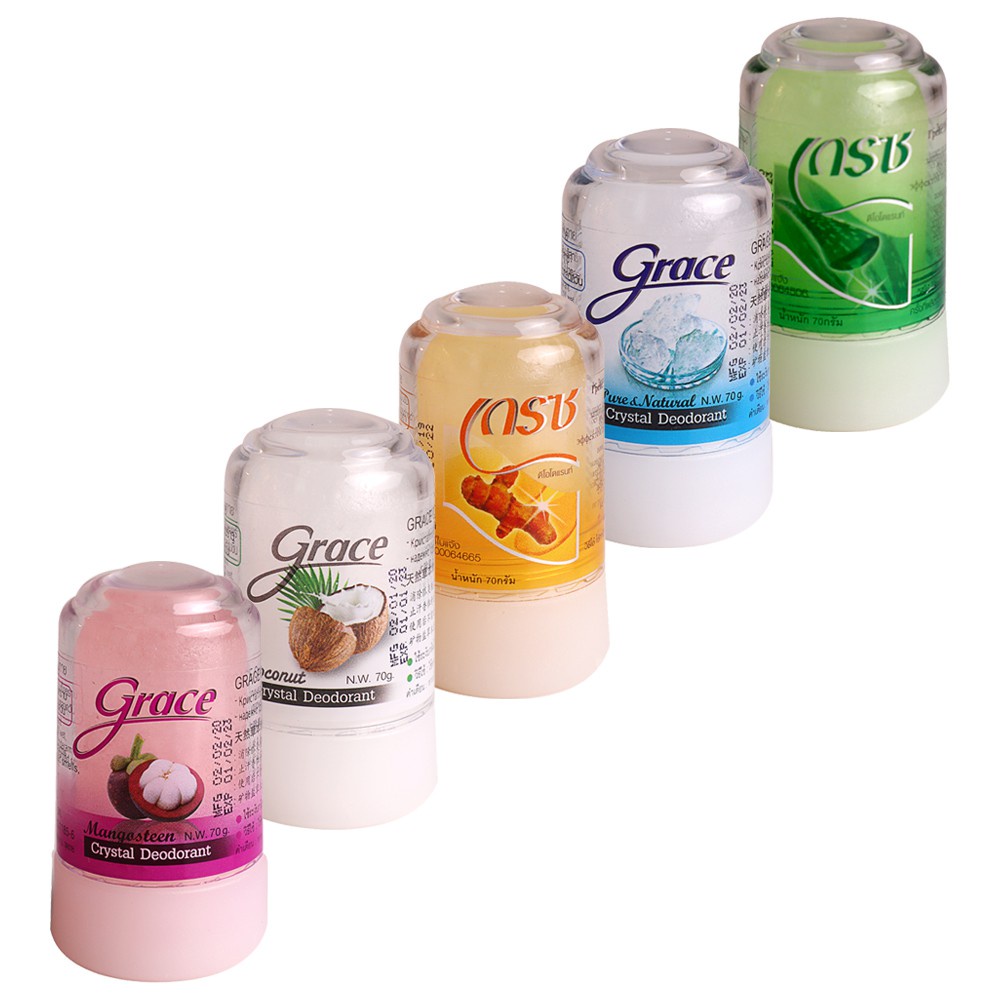 Lăn Khử Mùi Đá Khoáng Grace Thái Lan 70g