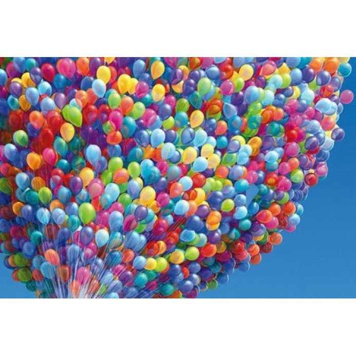 10 Bóng bay tròn 30cm đủ các màu