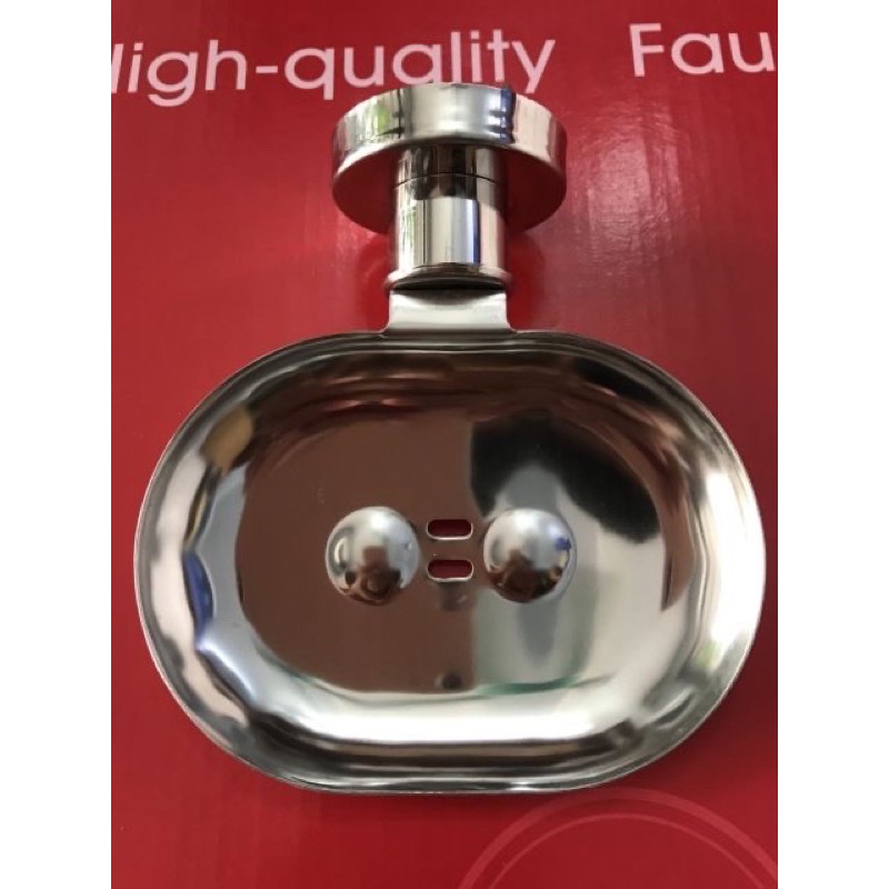 Bộ phụ kiện nhà tăms inox Tera 6 món dày đẹp (kệ kính, vắt khăn, lô giấy vệ sinh, giá để cốc, khay xà phòng, mắc áo)