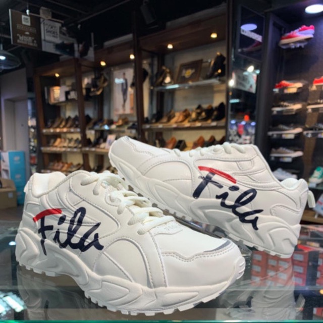 FILA SPLINE SCRIPT ( giày auth chính hãng có bill ) [sale 10 ) 20 %}