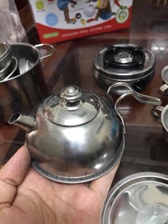 BỘ ĐỒ CHƠI NHÀ BẾP INOX 40 MÓN