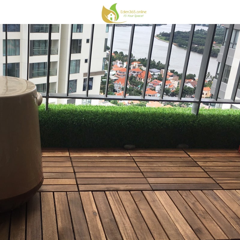 Combo 1m vuông thảm cỏ nhân tạo trang trí tường và keo dán