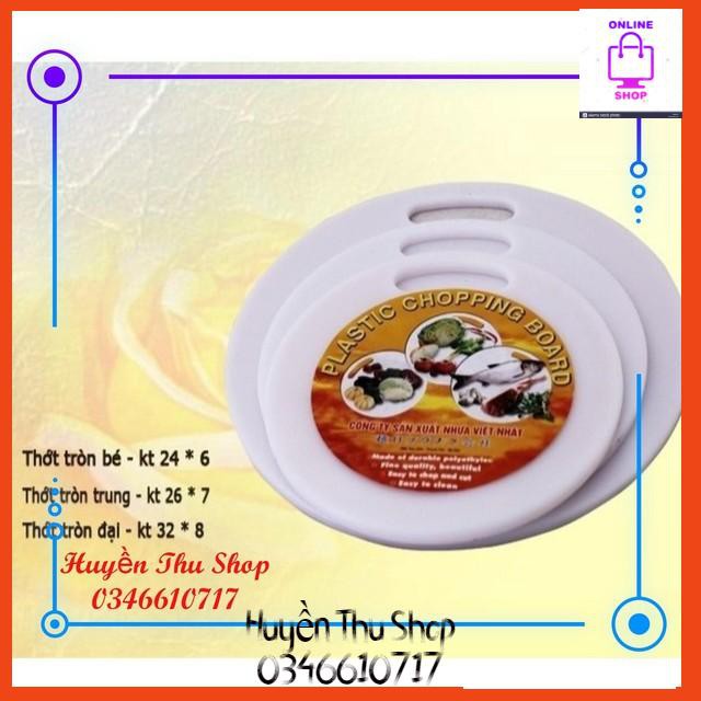 Thớt nhựa tròn Việt Nhật