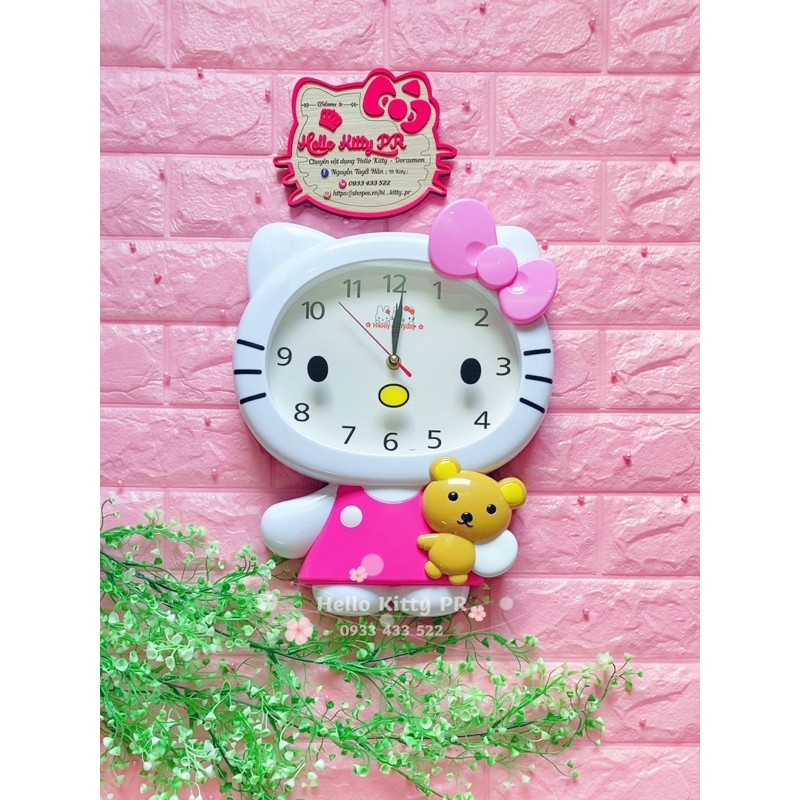 Đồng hồ treo tường HELLO KITTY