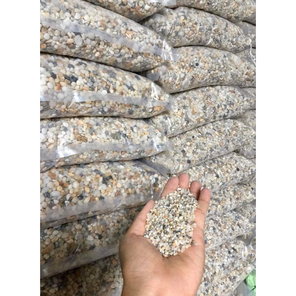 SỎI 3 MÀU TRẢI NỀN THUỶ SINH 2KG tại TP. Hồ Chí Minh