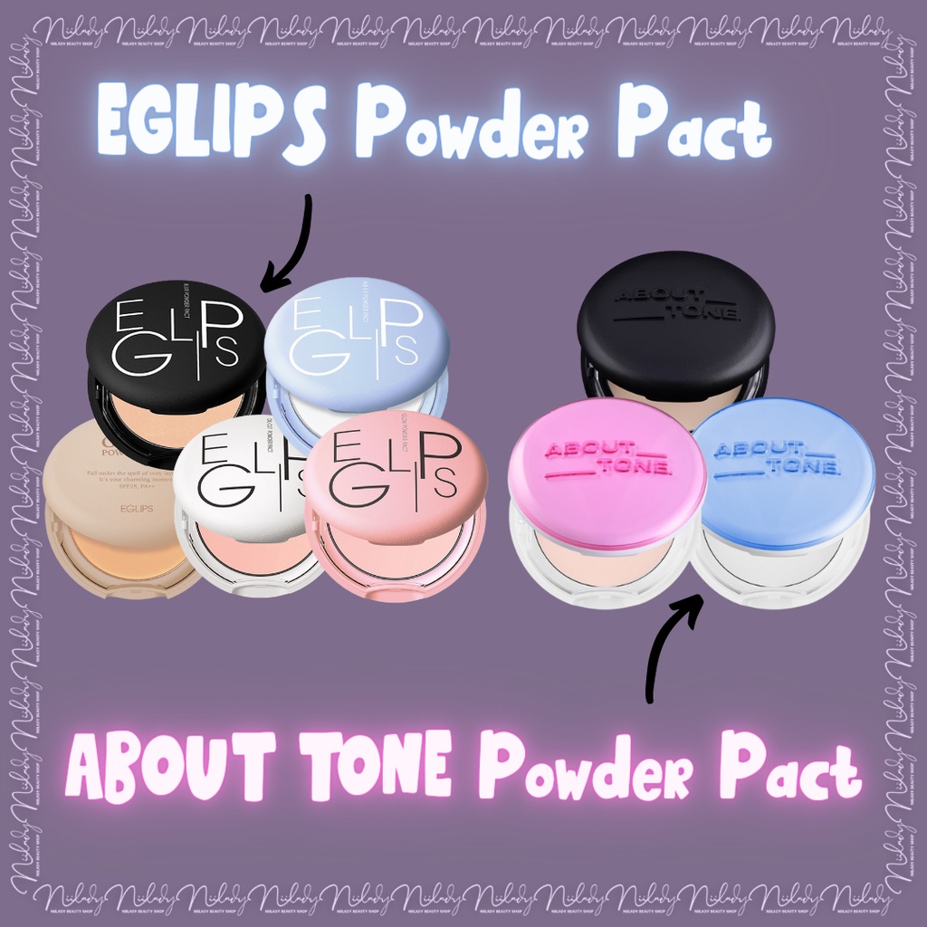 Phấn phủ Eglips Powder Pact / About Tone Powder Pact