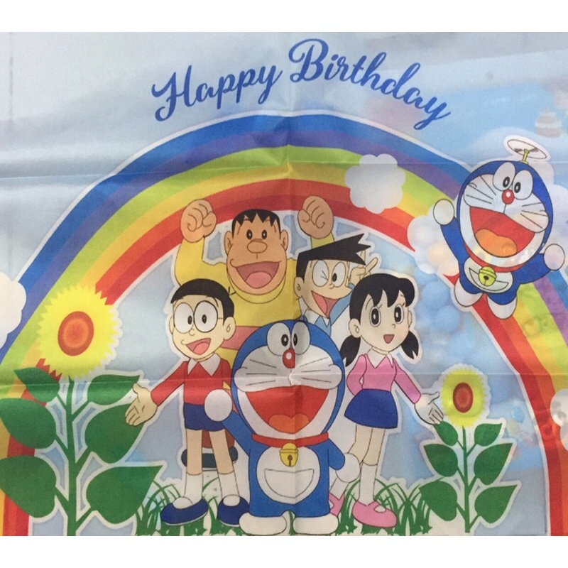 Set Bóng Sinh Nhật Doreamon Doremi Nobita Xuka