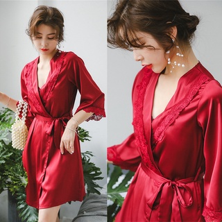 [XẢ KHO GIÁ LỖ - CUỐI NĂM] Váy Ngủ - Áo choàng ngủ gợi cảm chất cao cấp mềm mịn A615