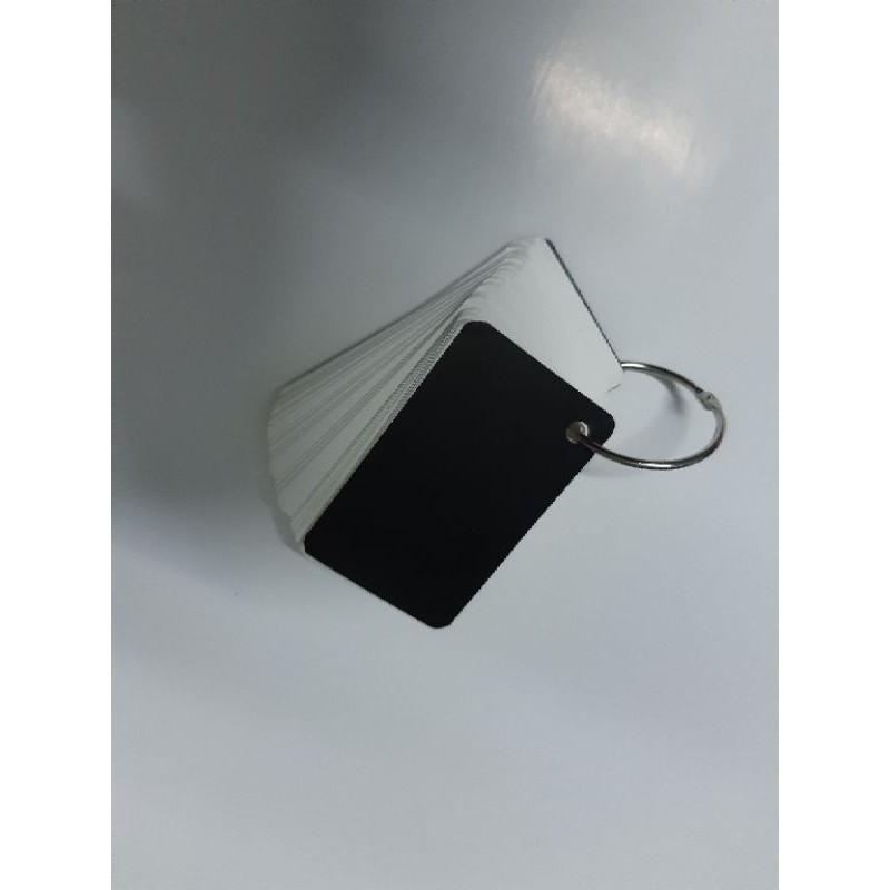 Flashcard trắng thẻ học từ vựng
