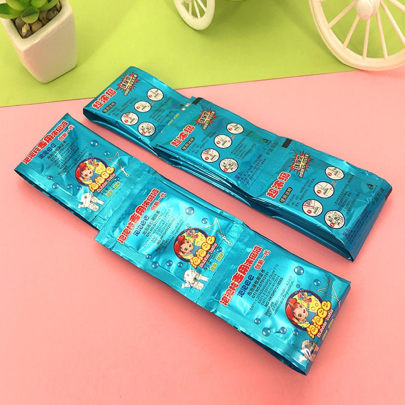 Combo 10 gói dung dịch pha nước thổi bong bóng, xà phòng