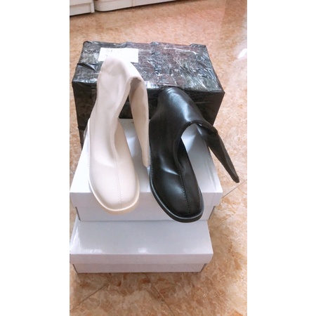Boot đùi cao cổ đế bệt 2-3 phân. Bốt đùi cao cổ - Boot cao cổ - Bốt cao cổ - giày cao cổ Bốt Cao Cổ Nữ Ullzzang