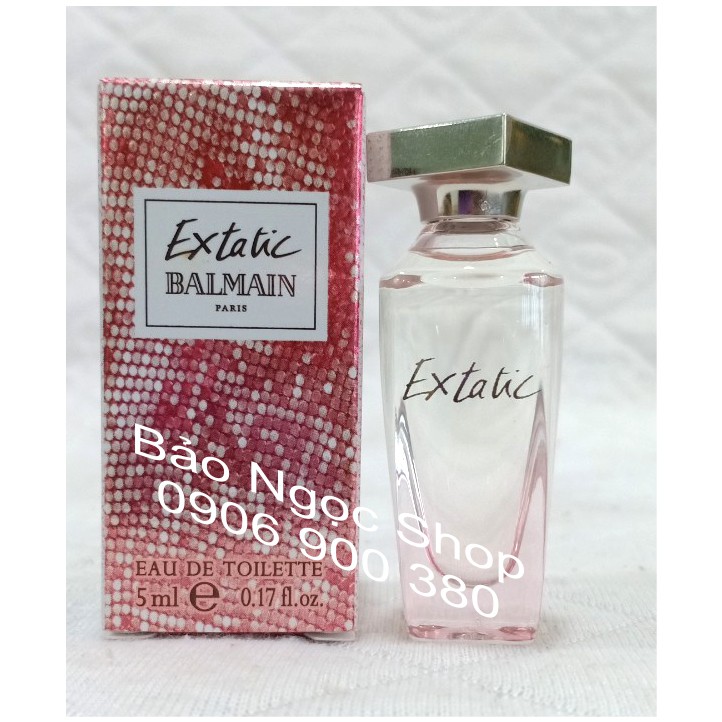 Nước Hoa Mini Extatic Balmain Paris -5ml