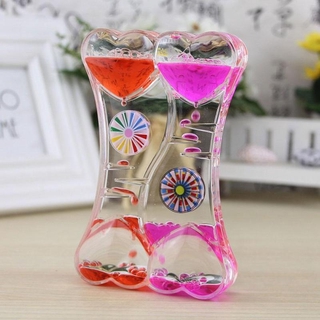 Đồng Hồ Cát Dầu Hình Trái Tim Đôi
