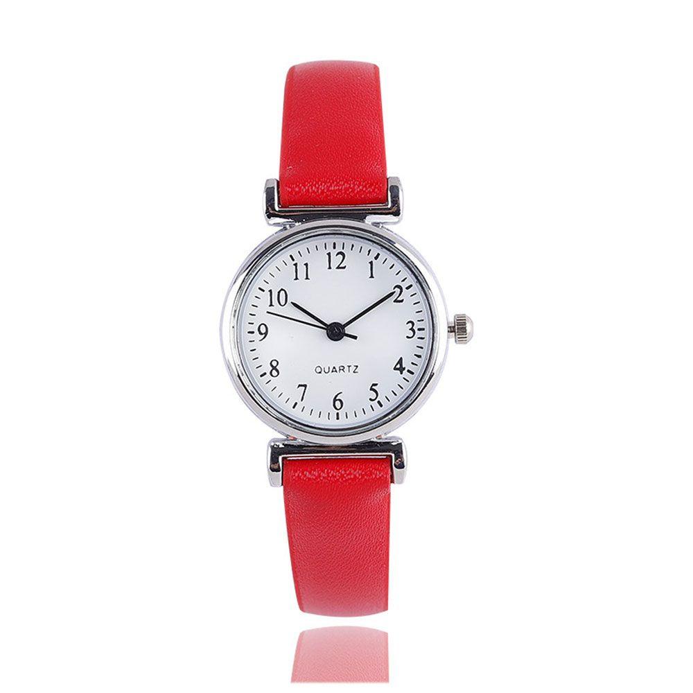 EUTUS Đồng Hồ Quartz Cho Nữ Dây Đeo Da MớI