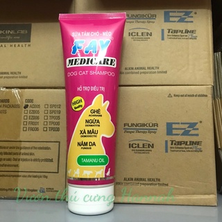 SỮA TẮM DA FAY MEDICARE TUÝP 290ML (GHẺ, XÀ MÂU, RỤNG LÔNG, NẤM DA)