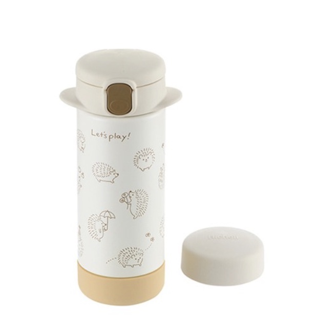 Bình uống nước giữ nhiệt đáng yêu cho trẻ em Richell 2way Hàn Quốc 160ml 240ml